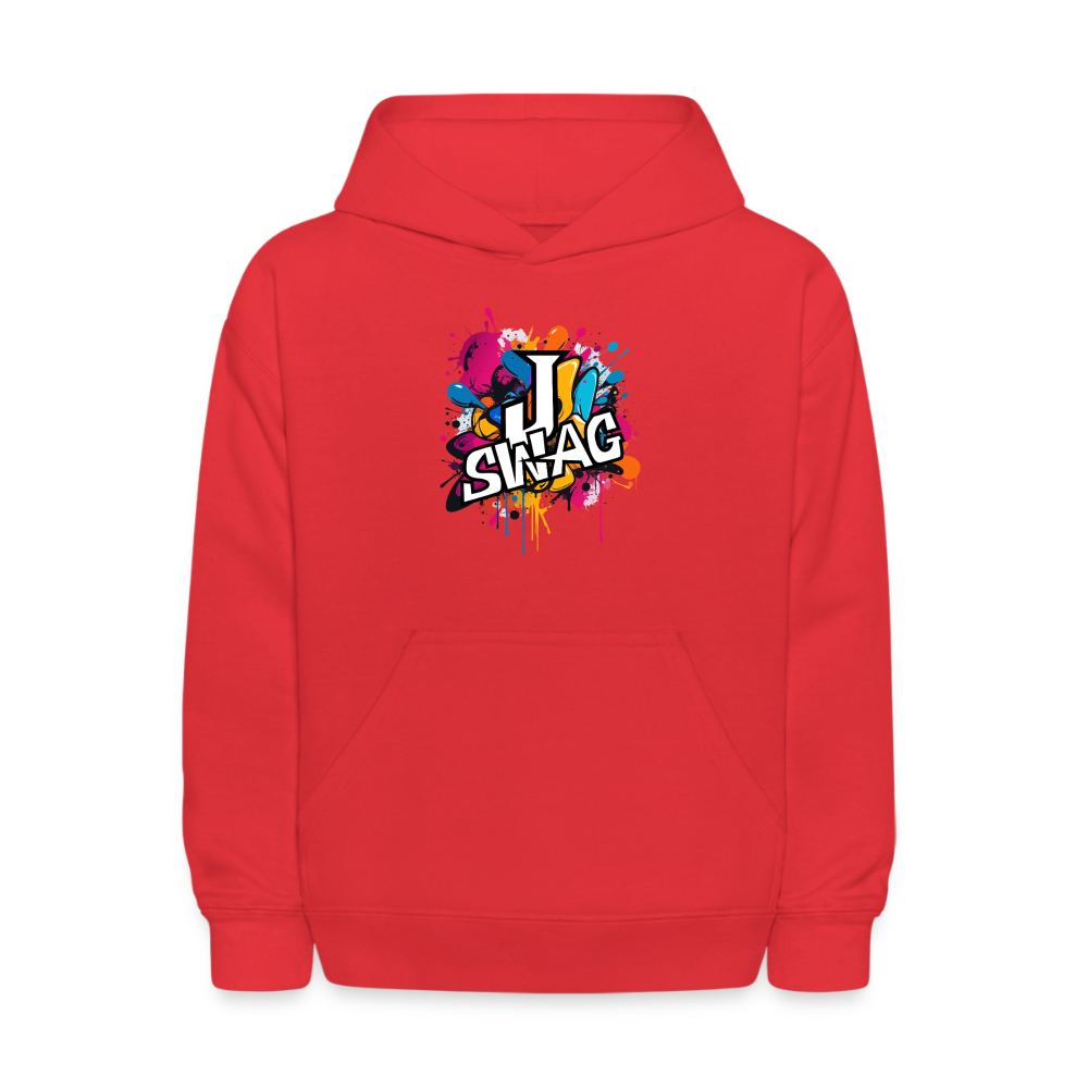 Jswag Logo Kids' Hoodie - red