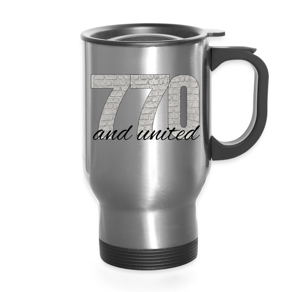 770 And United Travel Mug - silver
