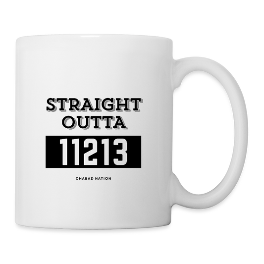 Straight Outta 11213 Coffee/Tea Mug - white
