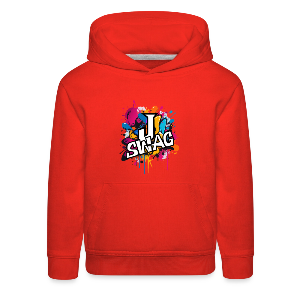 Jswag Logo Kids‘ Premium Hoodie - red
