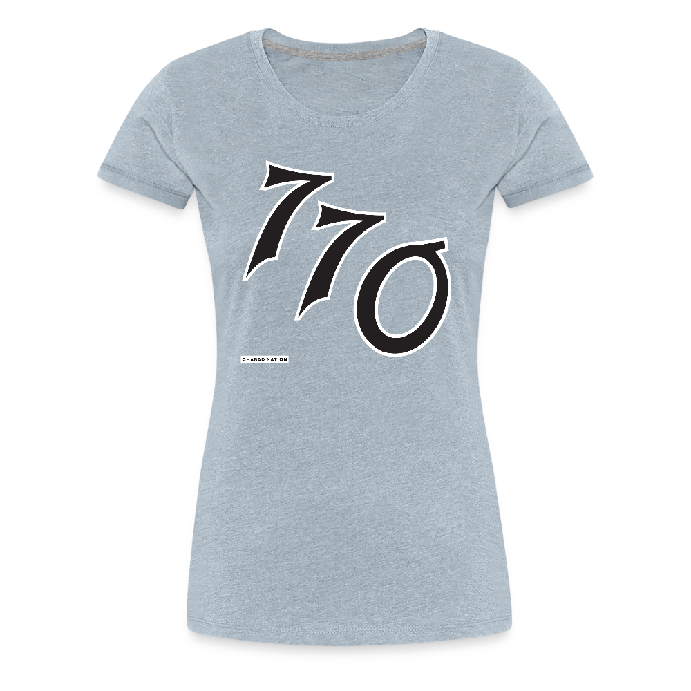 770 Women’s Premium T-Shirt - heather ice blue