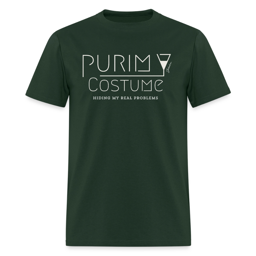 Purim Costume Men's T-Shirt | GILDAN 5000 - forest green