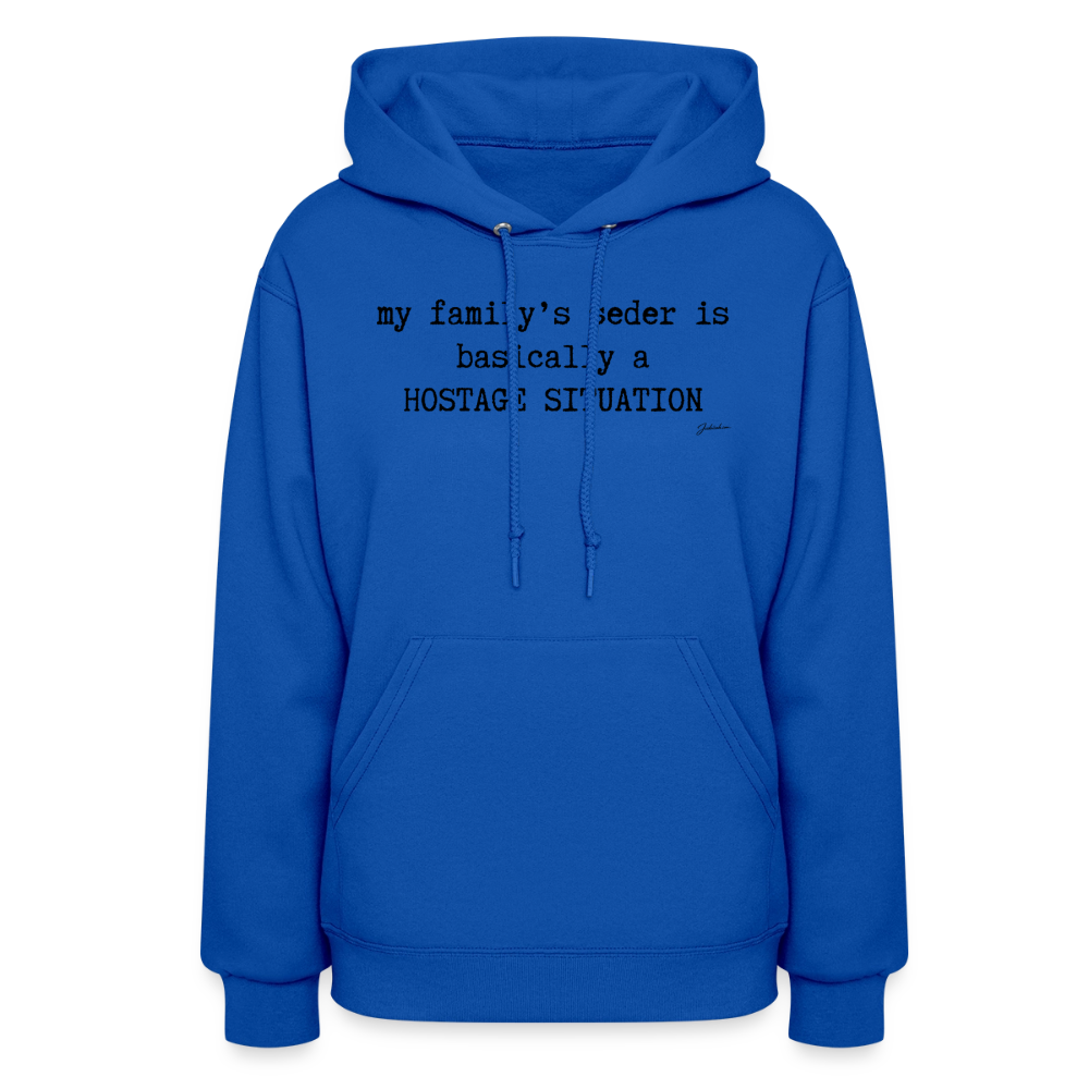 Seder Hostage Women's Hoodie - royal blue