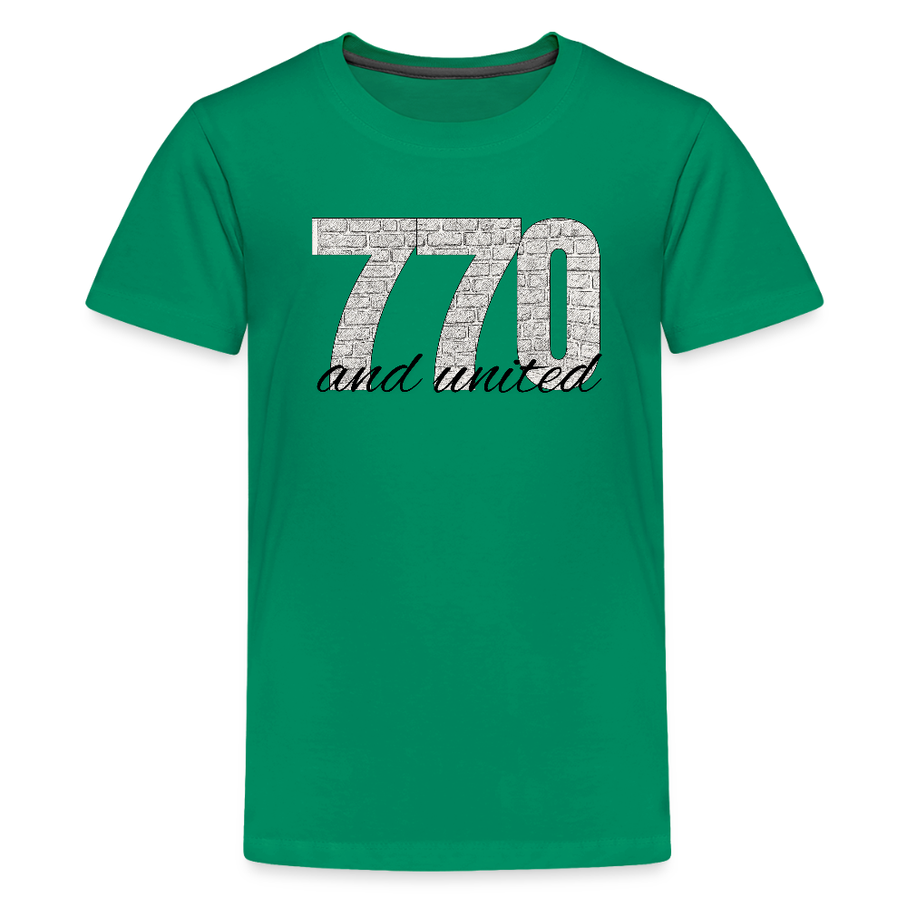 770 And United Kids' Premium T-Shirt - kelly green