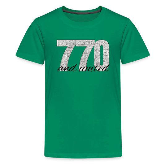 770 And United Kids' Premium T-Shirt - kelly green
