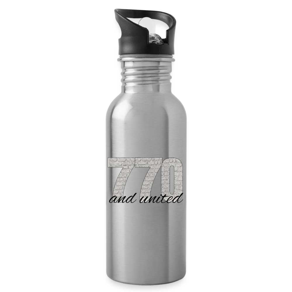 770 And United Water Bottle - silver