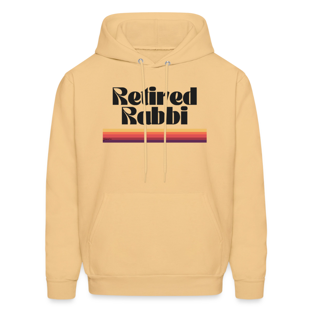 Retired Rabbi Men's Hoodie - light gold 