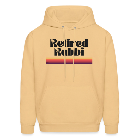 Retired Rabbi Men's Hoodie - light gold 