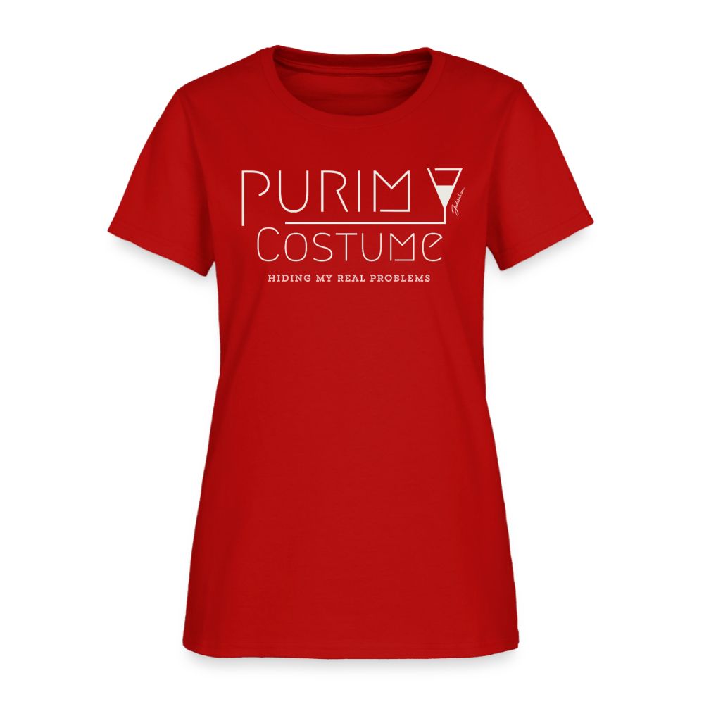 Purim Costume Women's T-Shirt - red