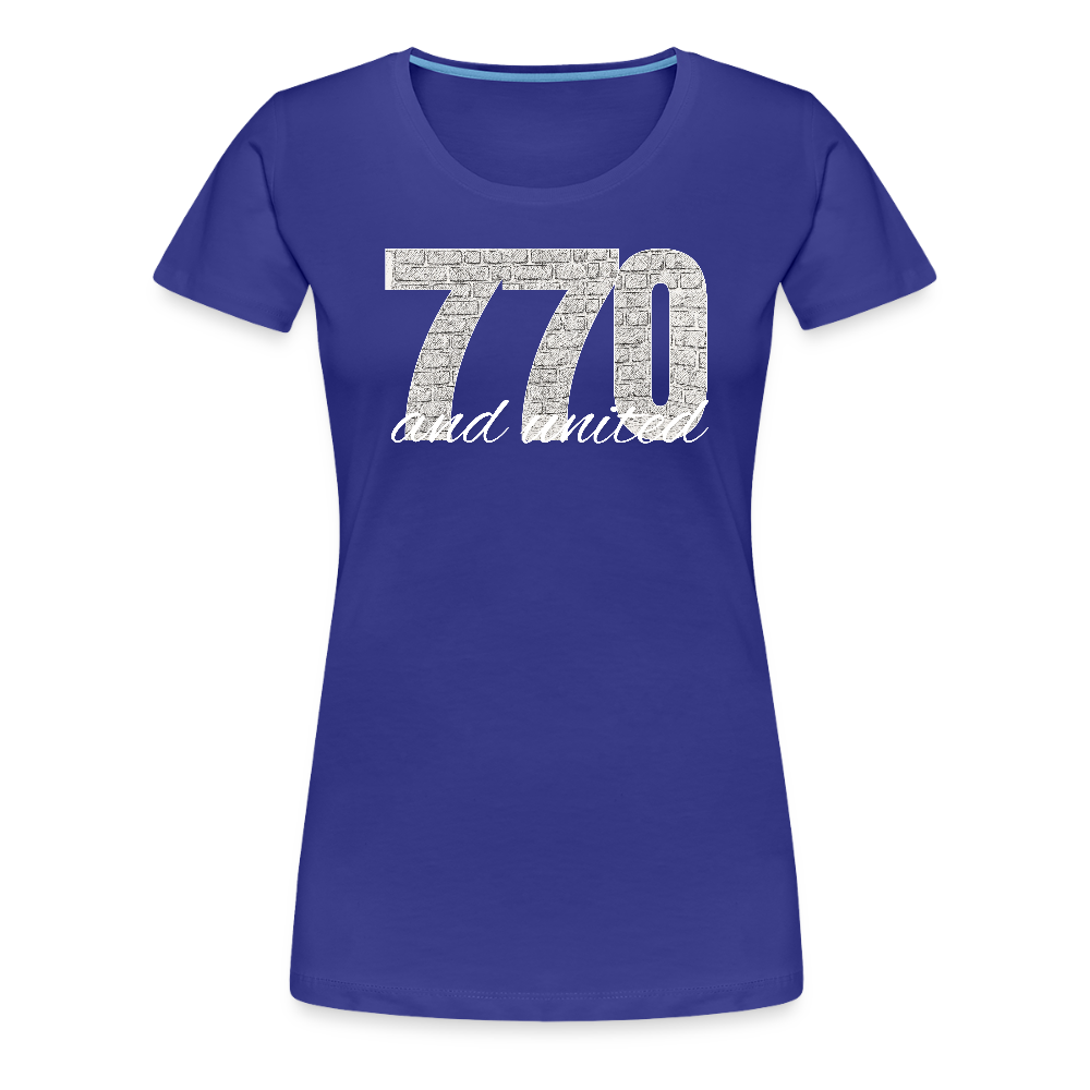 770 And United Light Women’s Premium T-Shirt - royal blue