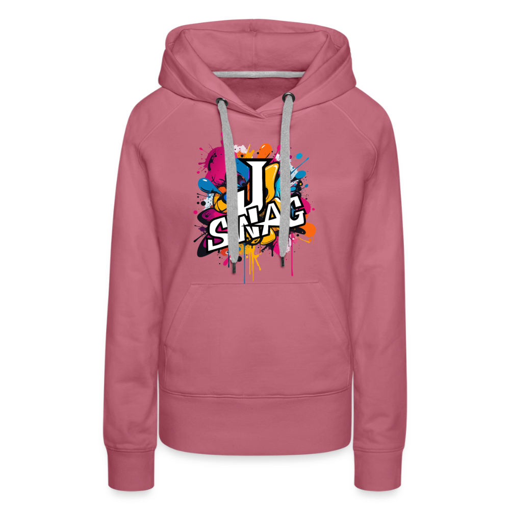 Jswag Logo  Women’s Premium Hoodie - mauve