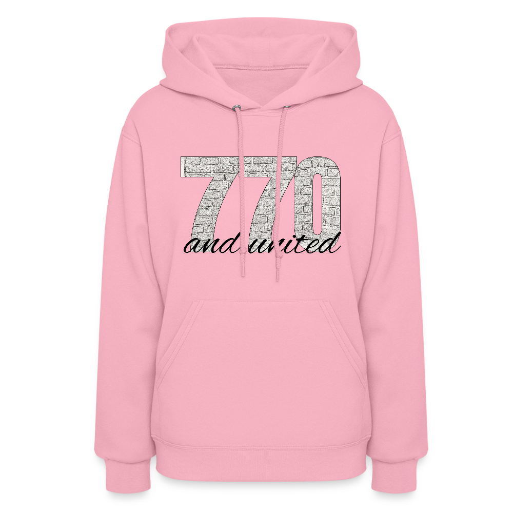770 And United Women's Hoodie - classic pink