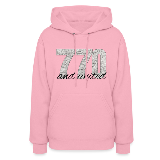 770 And United Women's Hoodie - classic pink