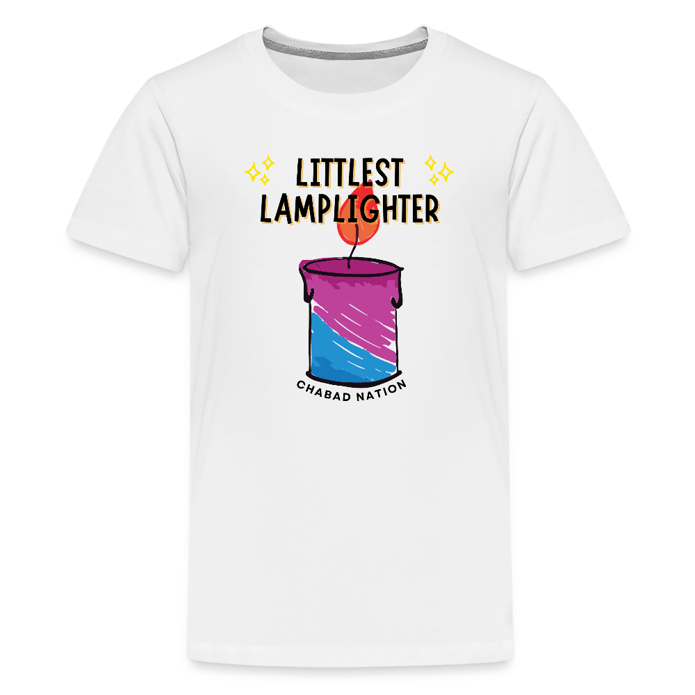 Littlest Lamplighter Kids' Premium T-Shirt - white