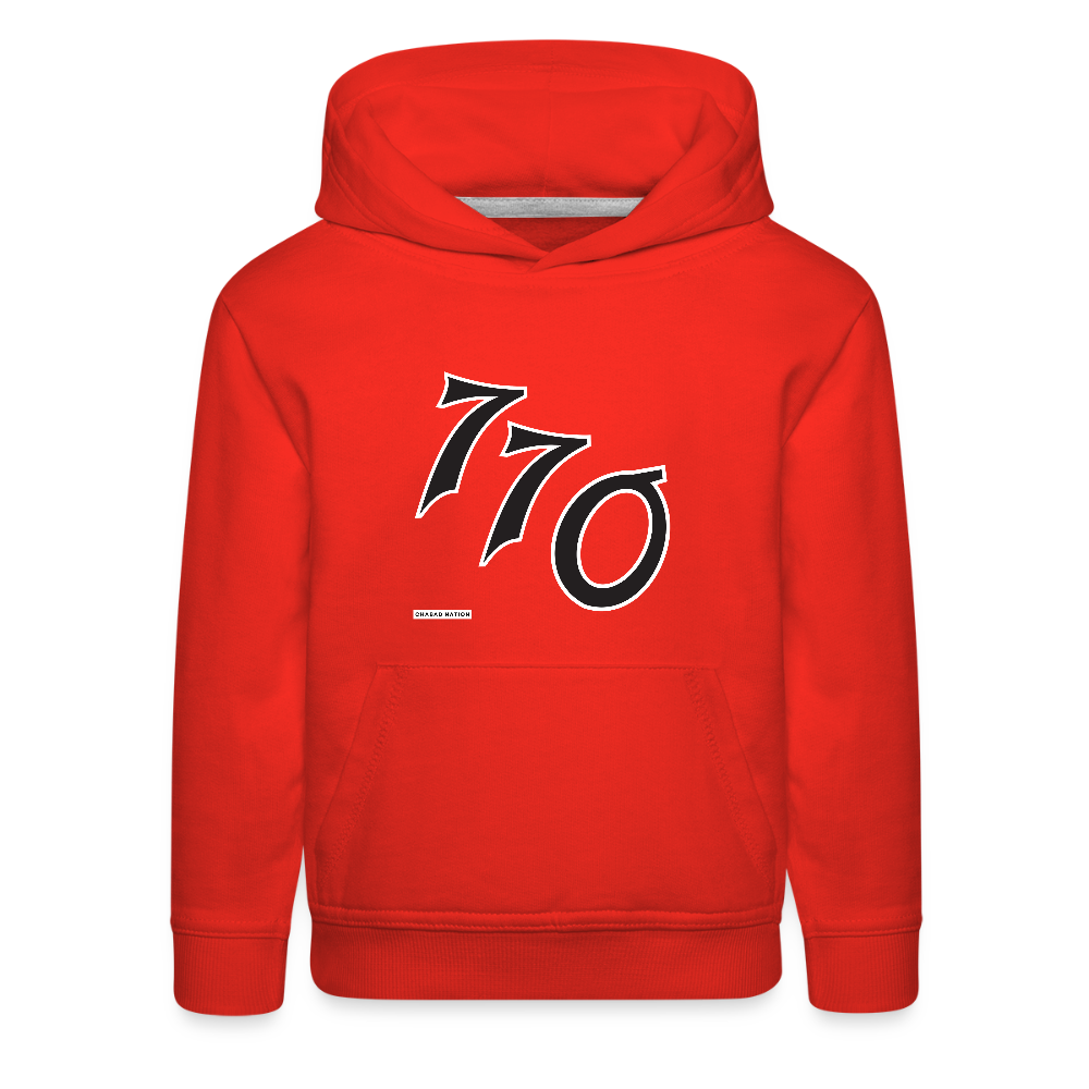 770 Kids‘ Premium Hoodie - red
