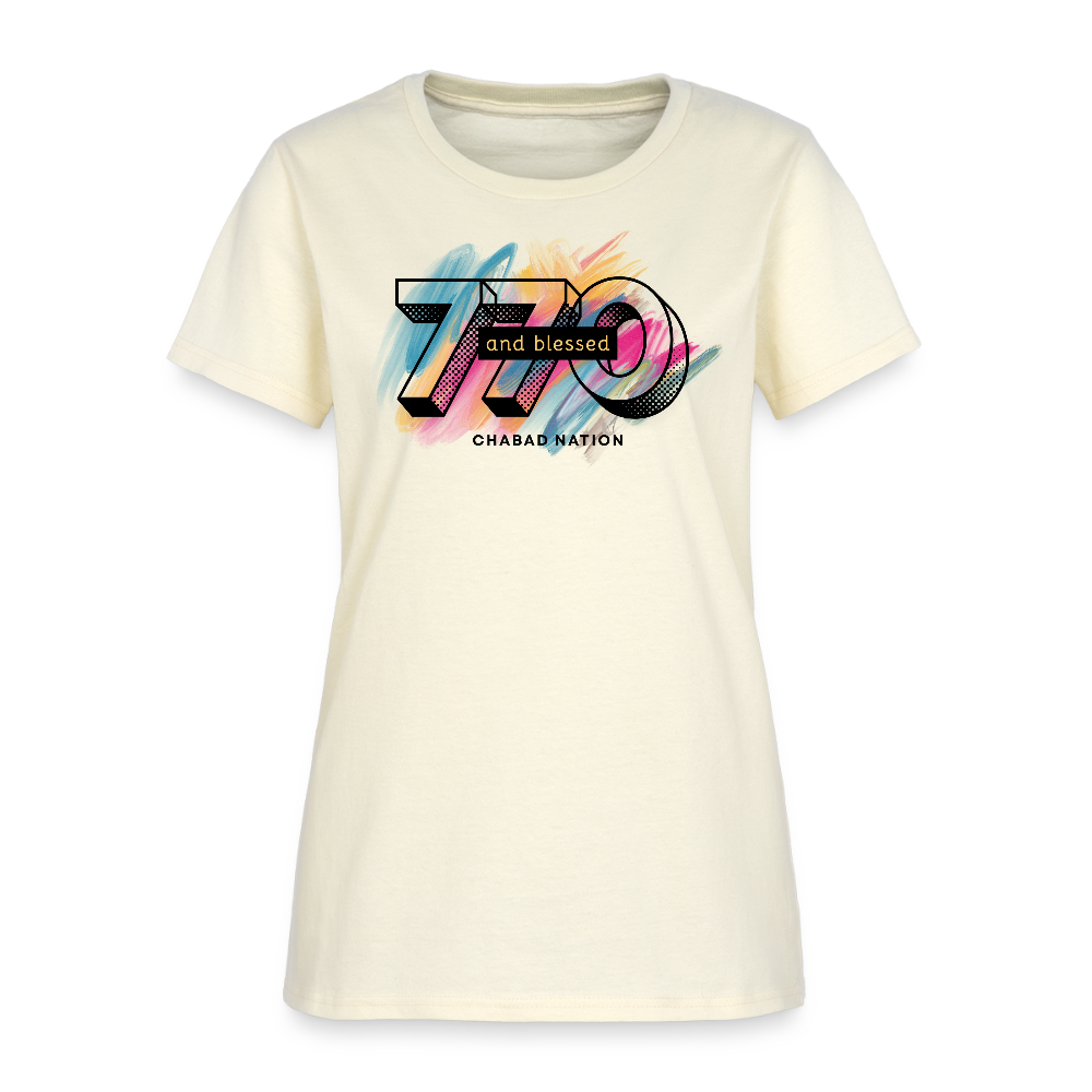770 And Blessed Women's T-Shirt - off white