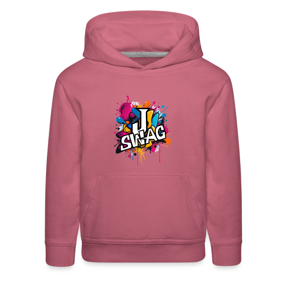 Jswag Logo Kids‘ Premium Hoodie - mauve