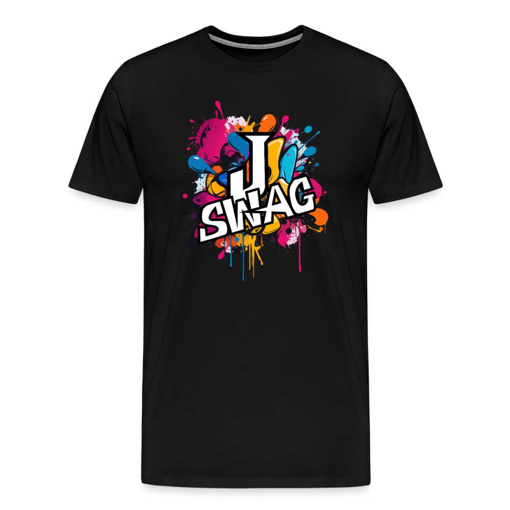 Jswag Logo Men's Premium T-Shirt - black