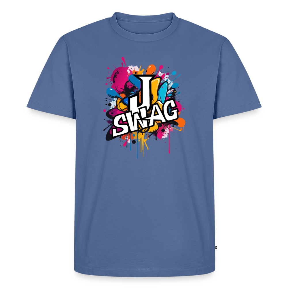 Jswag Logo Men's Premium T-Shirt - stone blue 