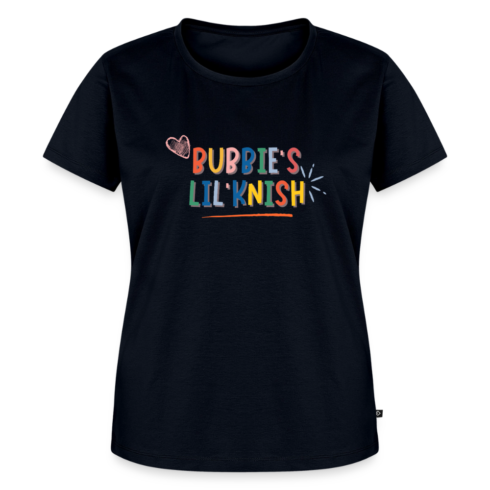 Bubbie's Lil' Knish Women’s Premium T-Shirt - navy