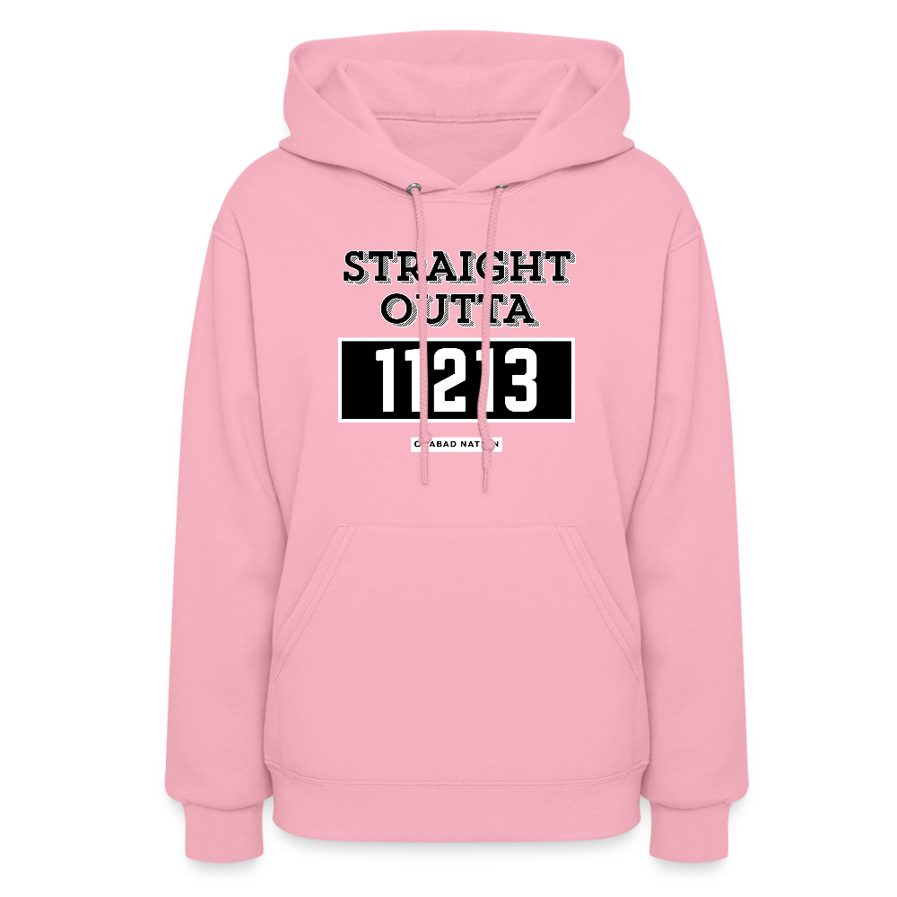 Straight Outta 11213 Women's Hoodie - classic pink