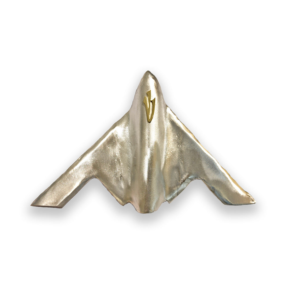 B-2 Bomber Mezuzah made from Iranian Missiles